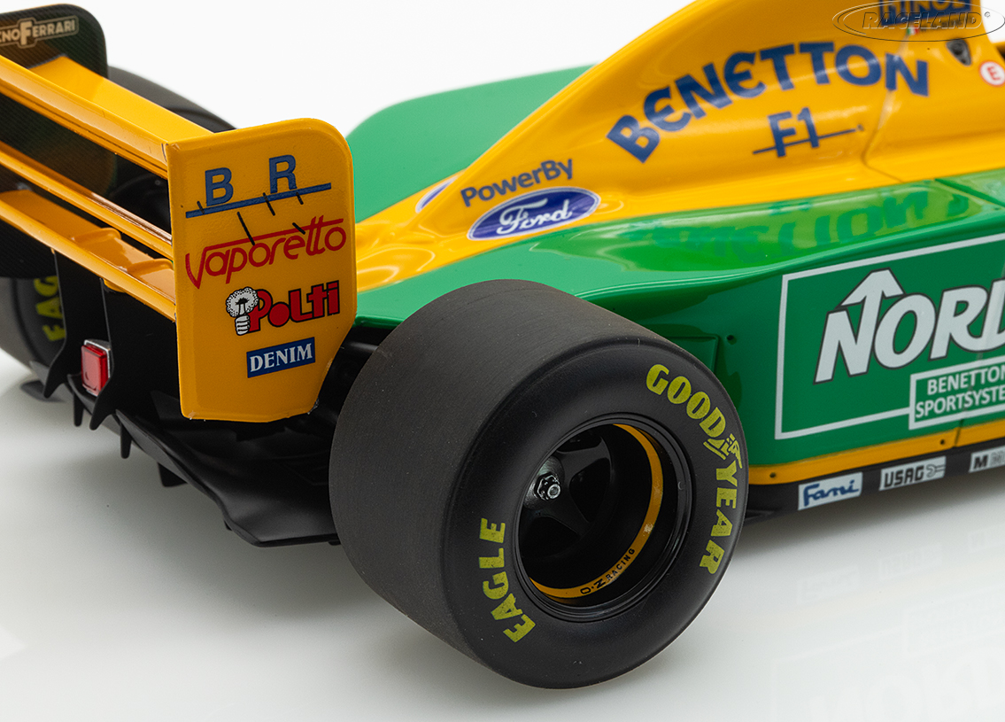 Benetton B193B Cosworth V8 F1 Test Barcelona 1993