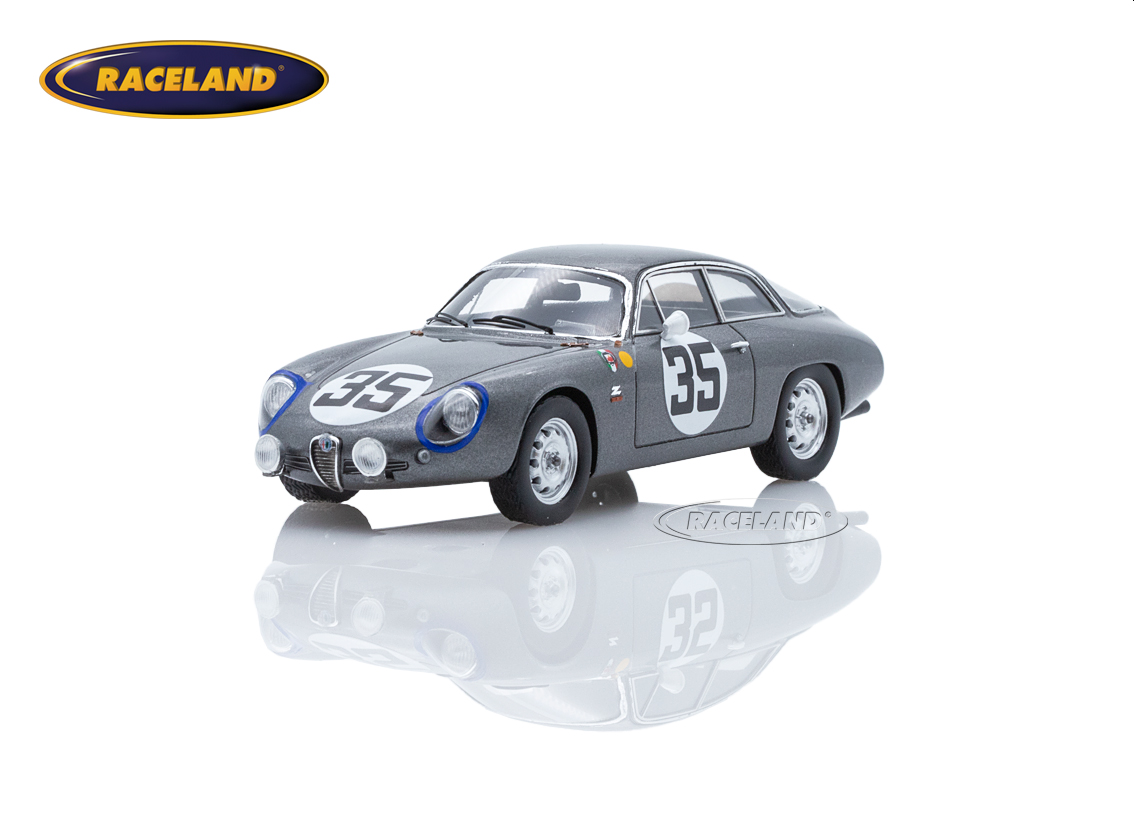 Alfa Romeo Giulietta Sprint Zagato Scuderia St. Ambroeus Le Mans 1963