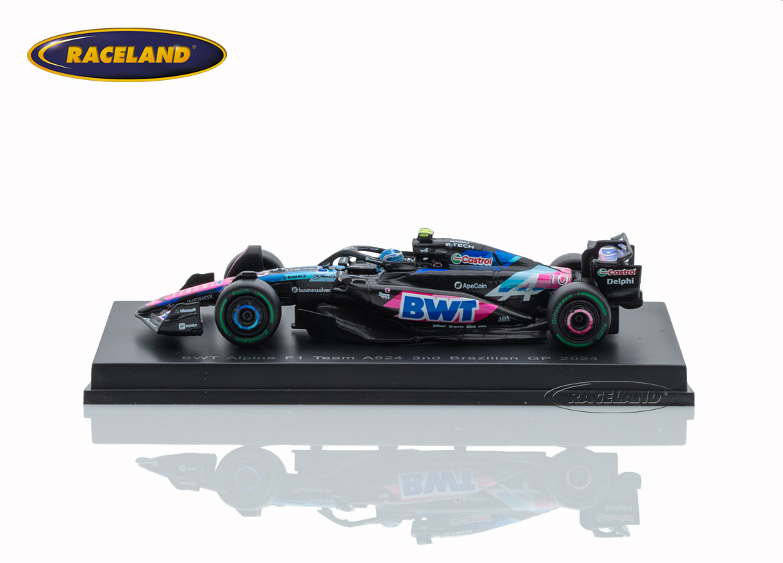 Alpine A524 Renault F1 BWT 3° Brazilian GP 2024 150th F1 race