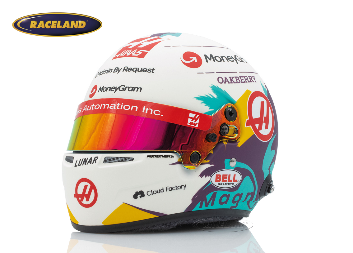 Helmet Bell Haas MoneyGram F1 2024