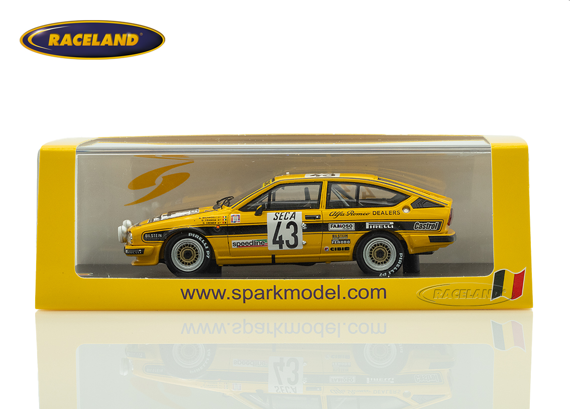 Alfa Romeo GTV6 Luigi Racing 11° Spa 24H 1982