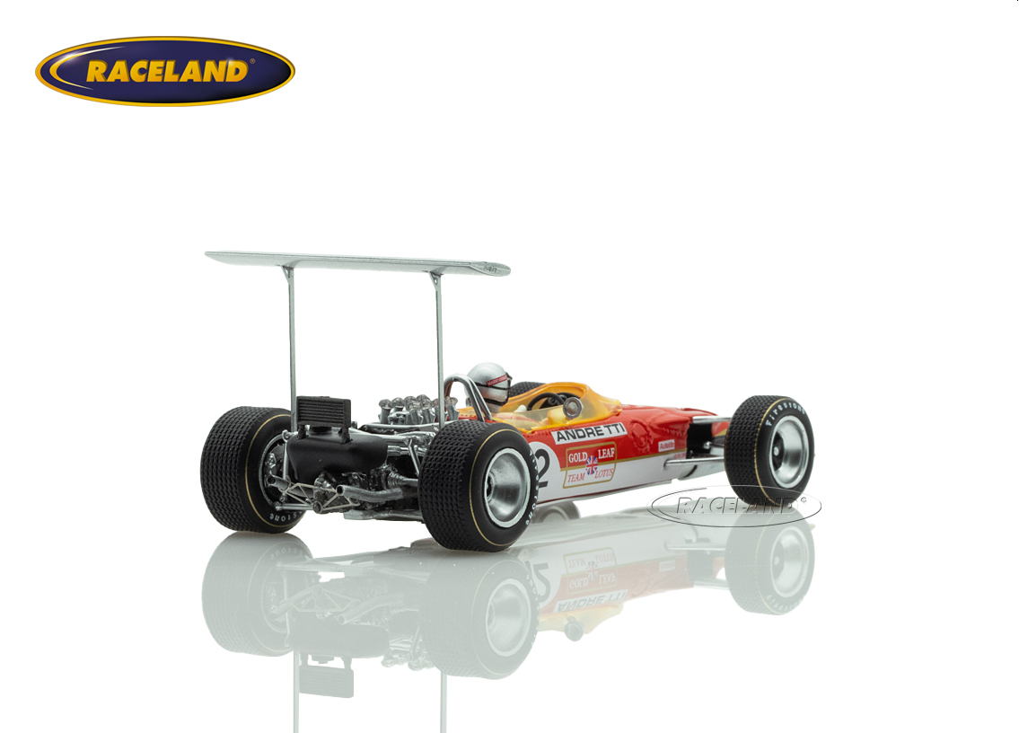 Lotus 49B Cosworth V8 F1 Gold Leaf US GP Watkins Glen 1968