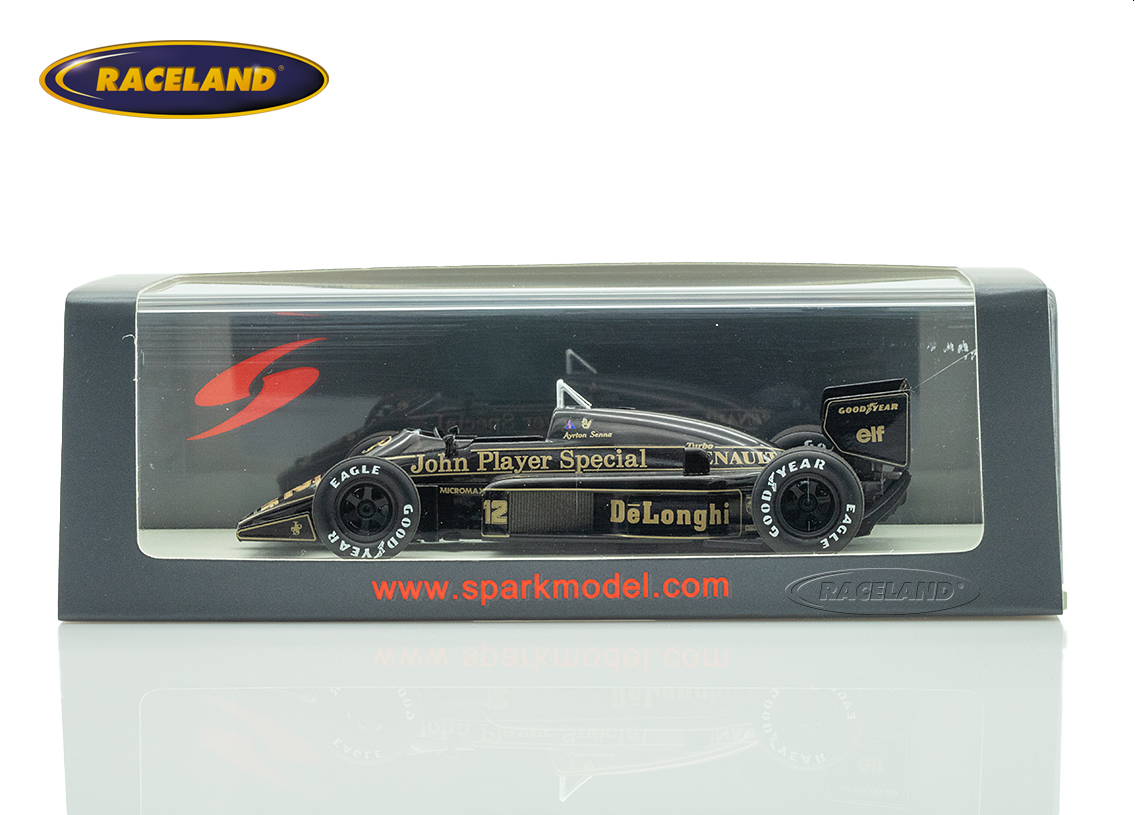 Lotus 98T Renault V6 F1 JPS Team winner US GP Detroit 1986