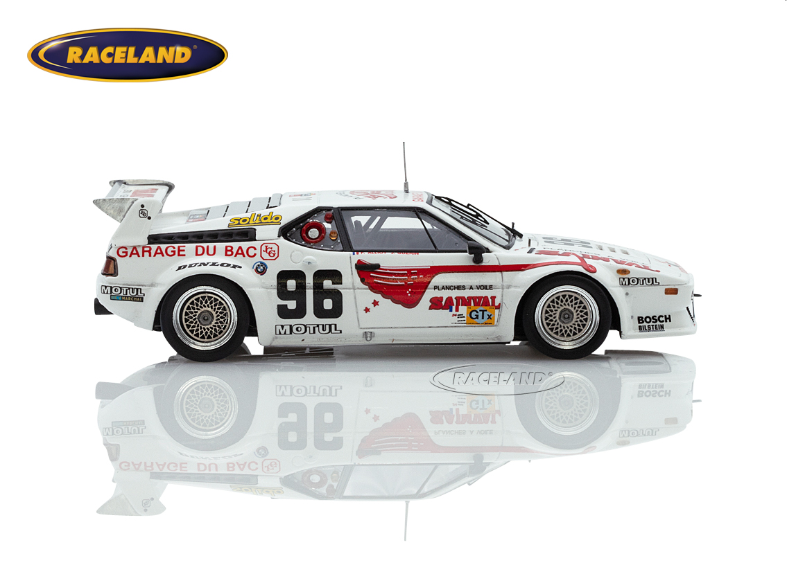 BMW M1 Garage du Bac Sadival Le Mans 1980