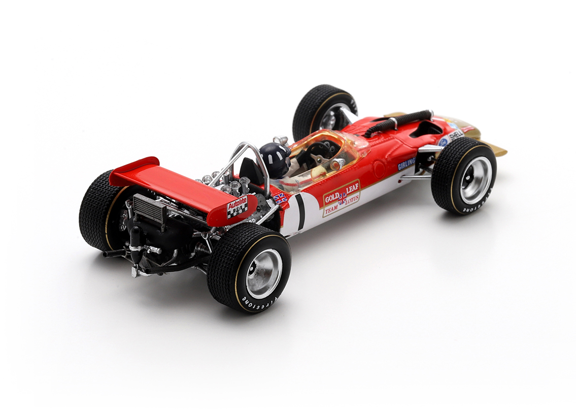 Lotus 49B Cosworth V8 F1 Gold Leaf 4° German GP Nürburgring 1969