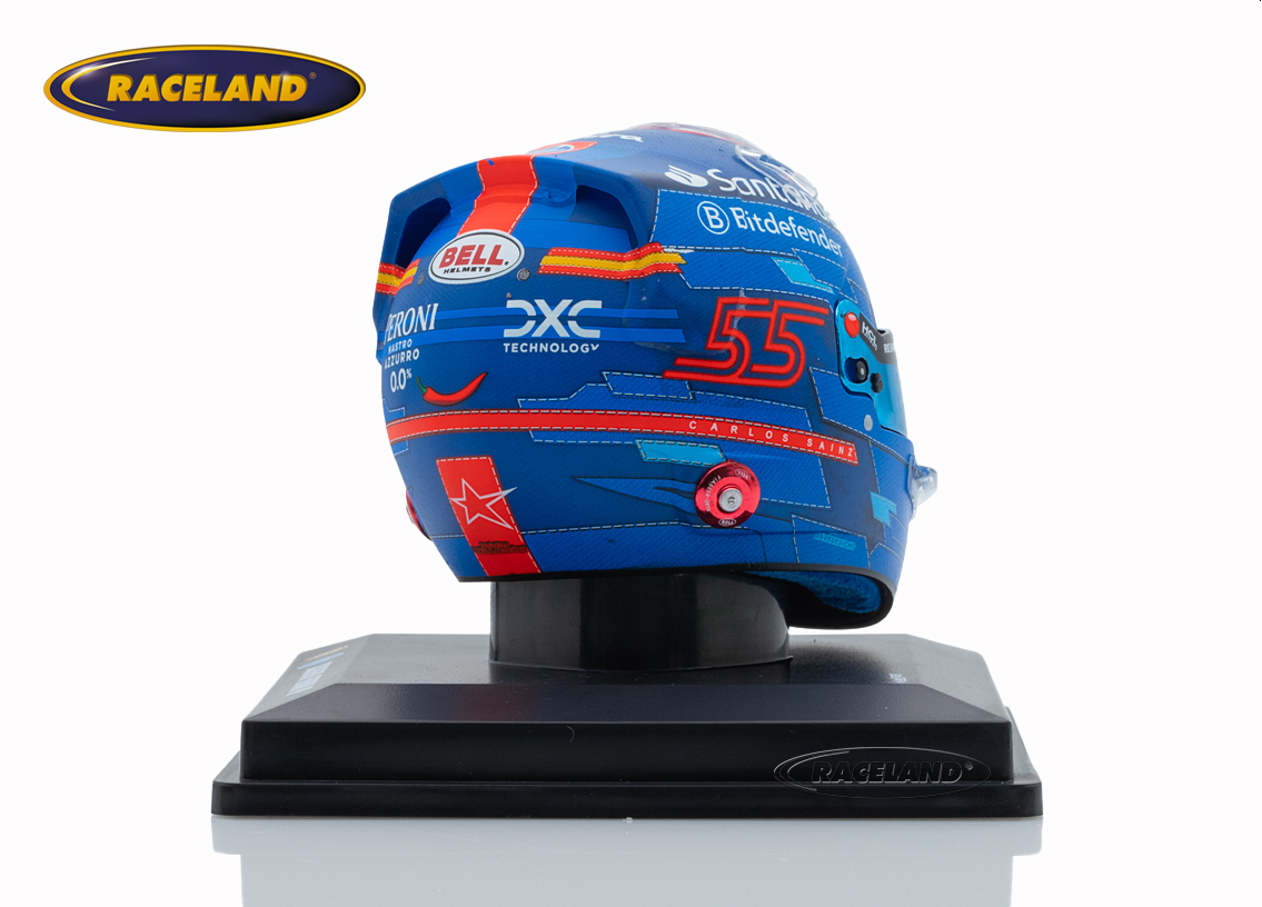 Helmet Scuderia Ferrari F1 5° Miami GP 2024