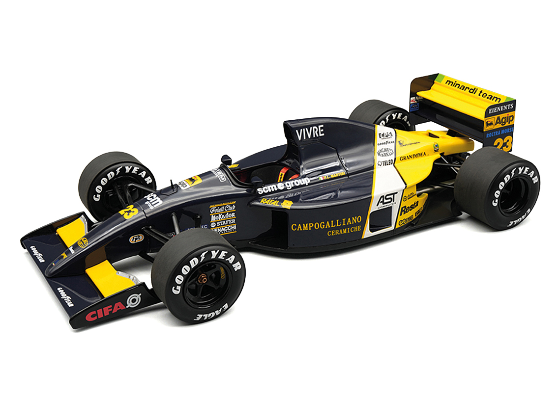 Minardi M191 Ferrari V12 F1 9° US GP Phoenix 1991