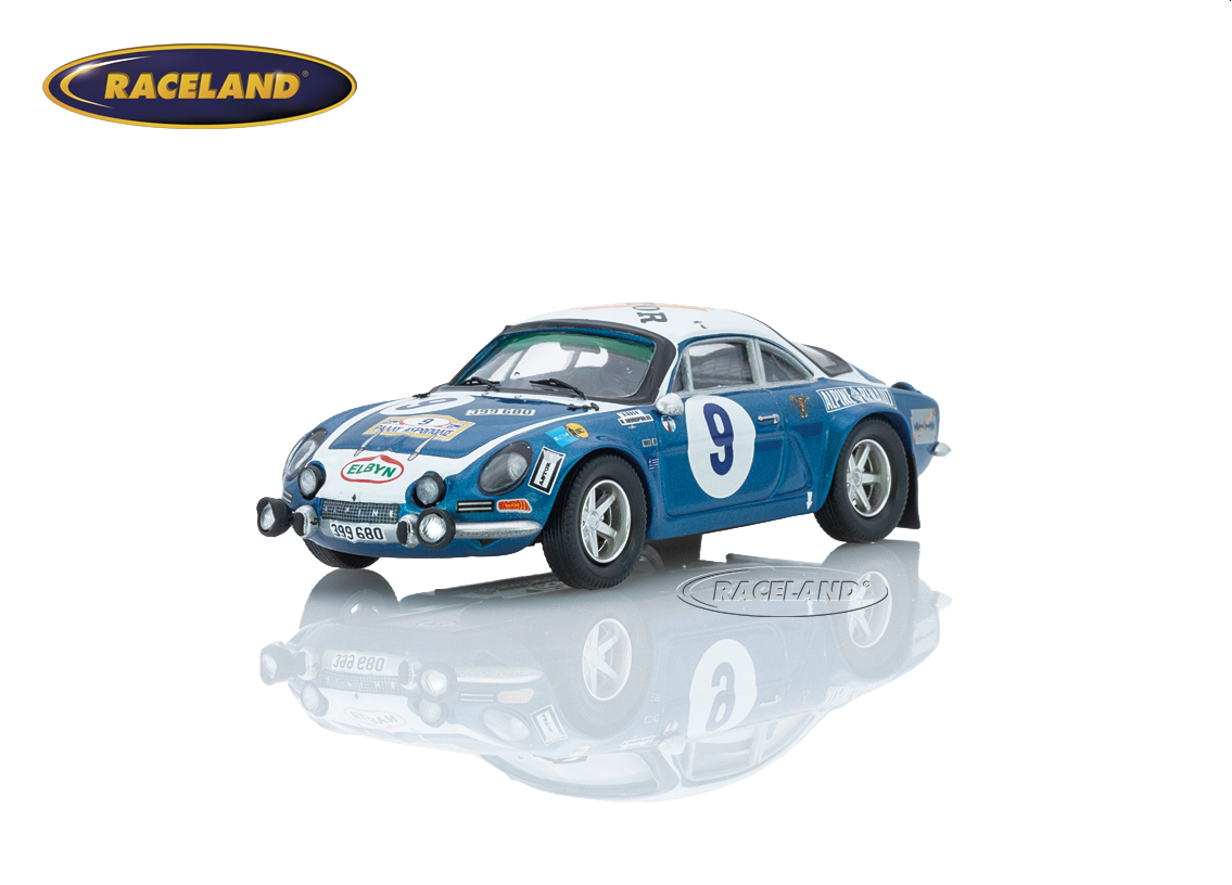 Alpine Renault A110 1800 2° Acropolis Rally Greece 1975