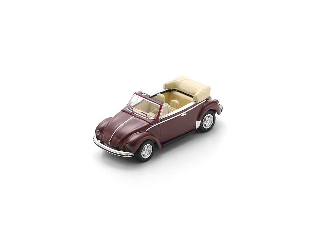 VW Beetle Cabriolet 1965 - dark red