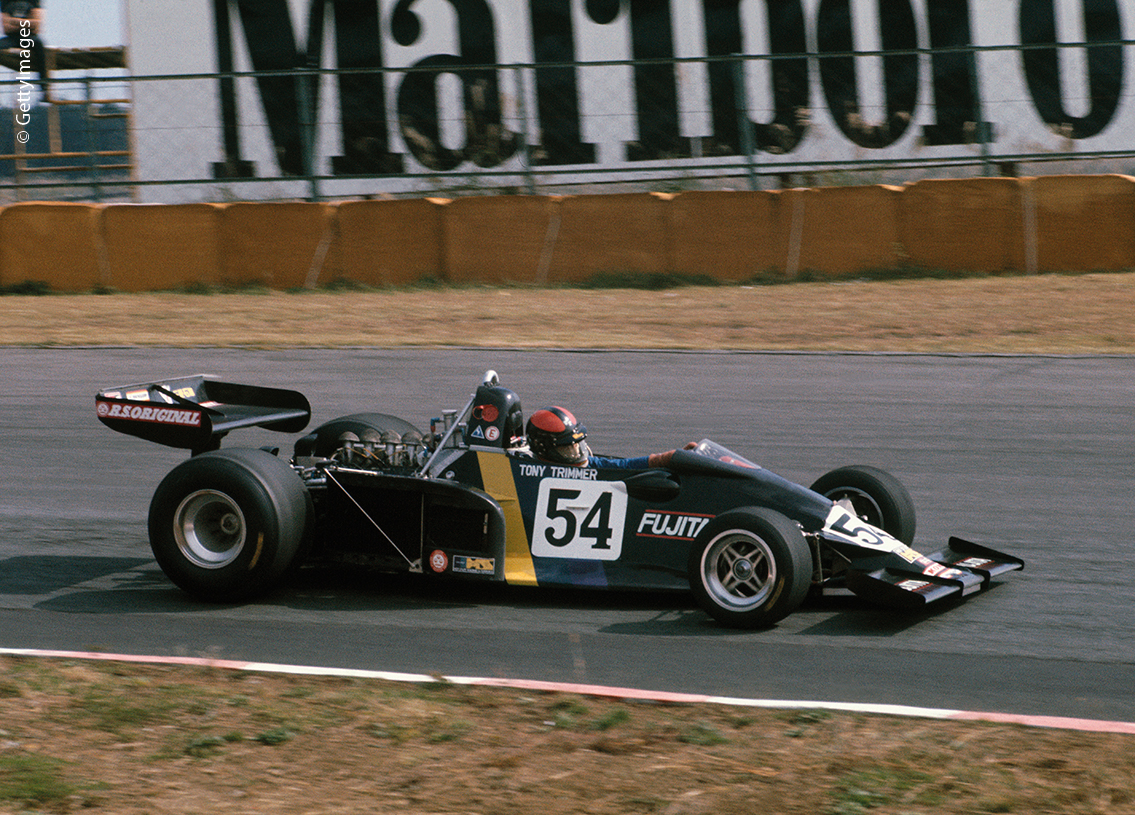 Maki F102A Ford Cosworth F1 practice Japanese GP 1976