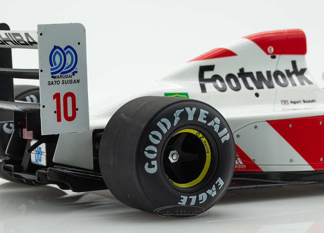 Footwork FA13 Mugen Honda V10 F1 8° Japanese GP Suzuka 1992