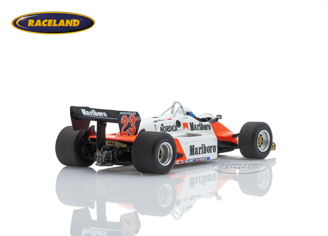 Alfa Romeo 183T F1 V8 Turbo 5° Dutch GP 1983
