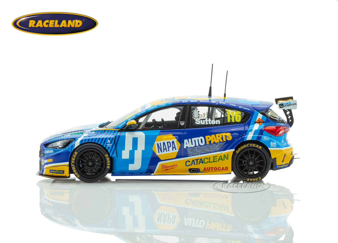 Ford Focus ST NAPA Racing UK BTCC Knockhill 2025