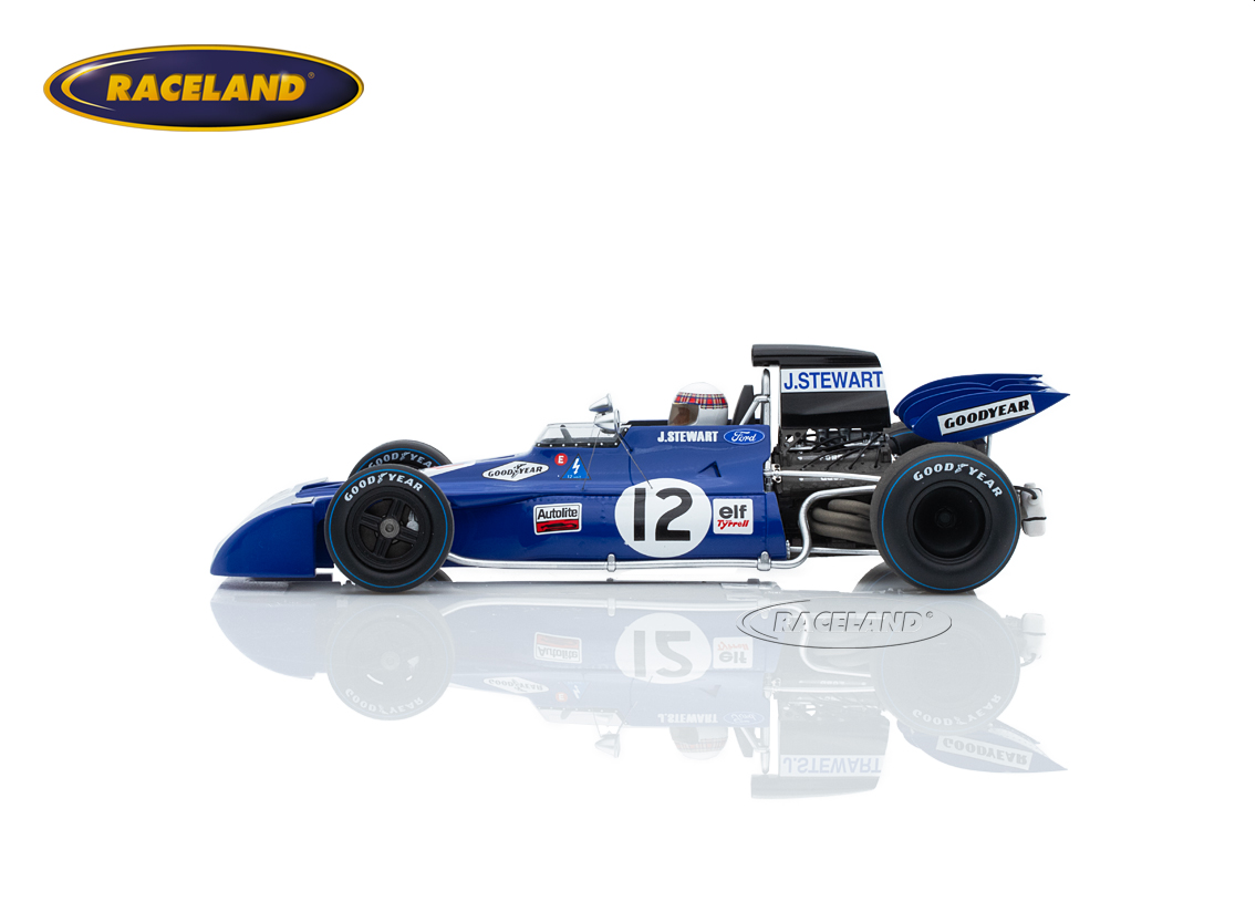 Tyrrell 003 Cosworth V8 F1 elf Team winner British GP World Champion 1971
