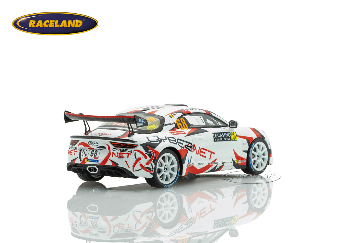 Alpine A110 Rally RGT Chazel Technologie Course 42° Rallye Monte Carlo 2025