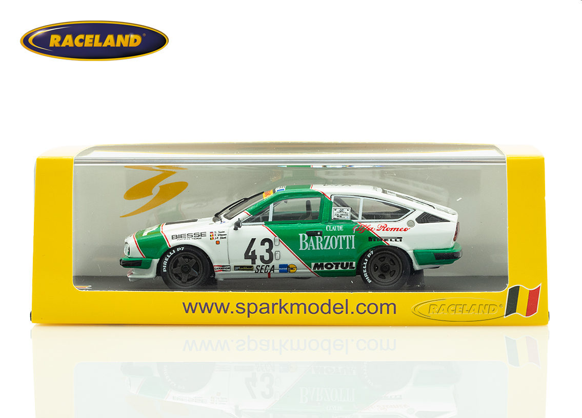 Alfa Romeo GTV6 Biesse Racing Team 21° Spa 24H 1984