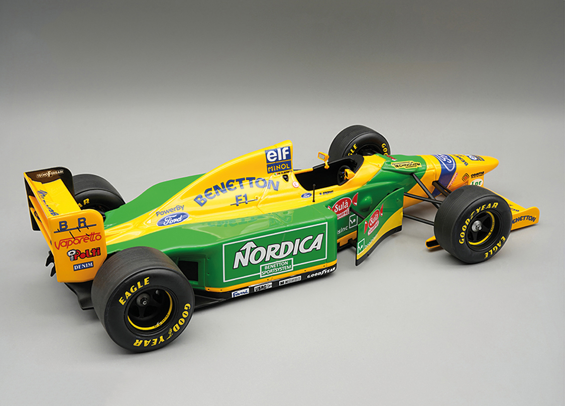 Benetton B193B Cosworth V8 F1 Test Barcelona 1993