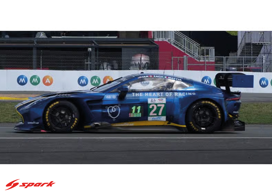 Aston Martin Vantage AMR LMGT3 Heart of Racing Team Le Mans 2026