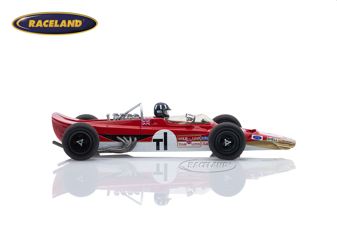 Lotus 63 Cosworth 4WD 63-02 F1 Gold Leaf practice Dutch GP Zandvoort 1969
