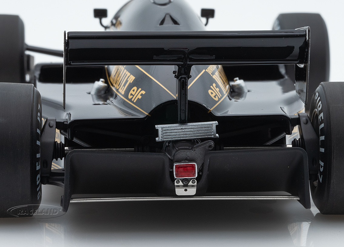 Lotus 94T Renault V6 F1 John Player Special 4° British GP Silverstone 1983