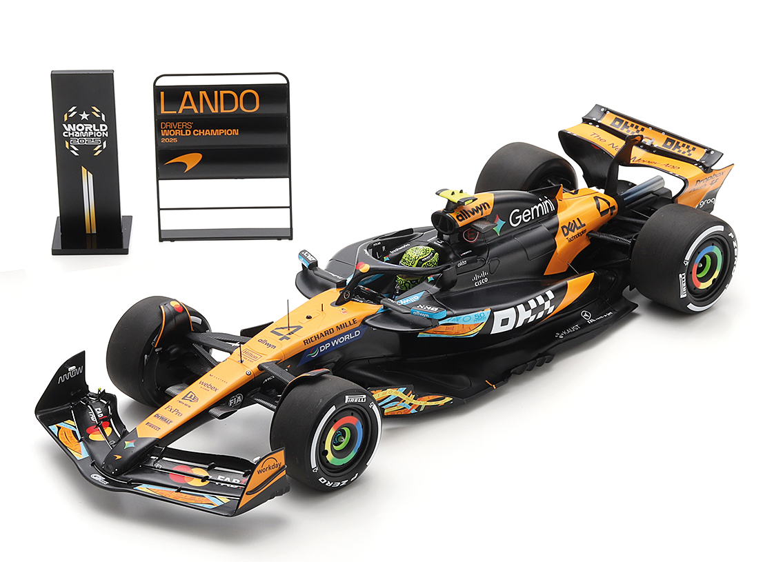 McLaren MCL39 Mercedes F1 3° Abu Dhabi GP World Champion 2025