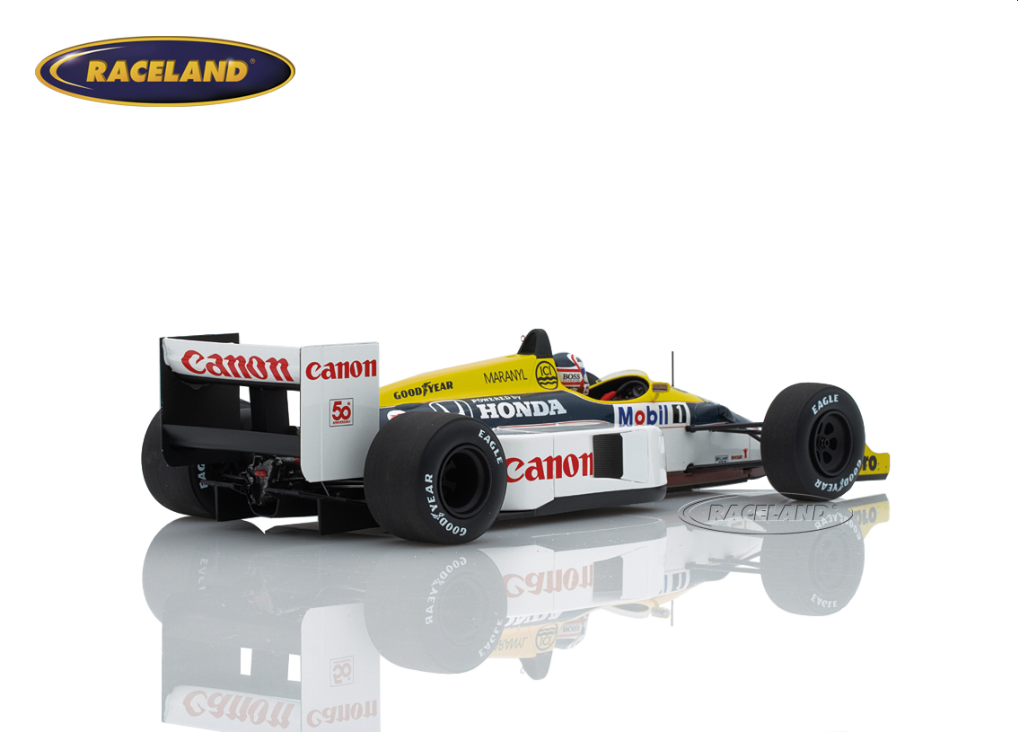 Williams FW11b Honda V6 Turbo F1 Canon winner British GP Silverstone 1987