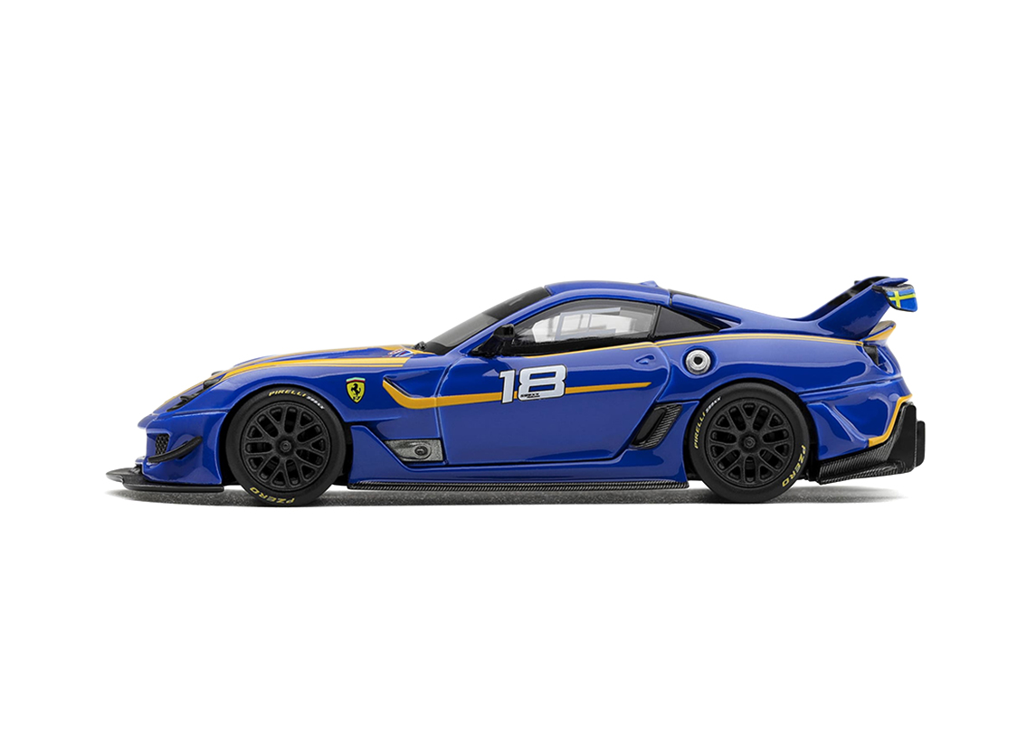 Ferrari 599XX EVO 2011 - blue/yellow