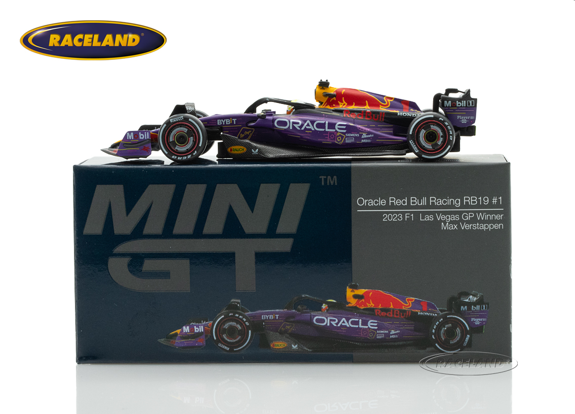 Red Bull RB19 Honda RBPT Oracle F1 winner Las Vegas GP 2023