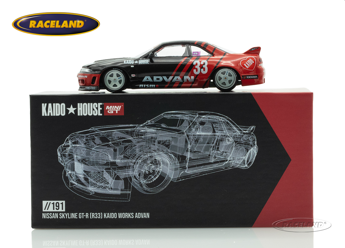 Nissan Skyline GT-R R33 Kaido Works Advan