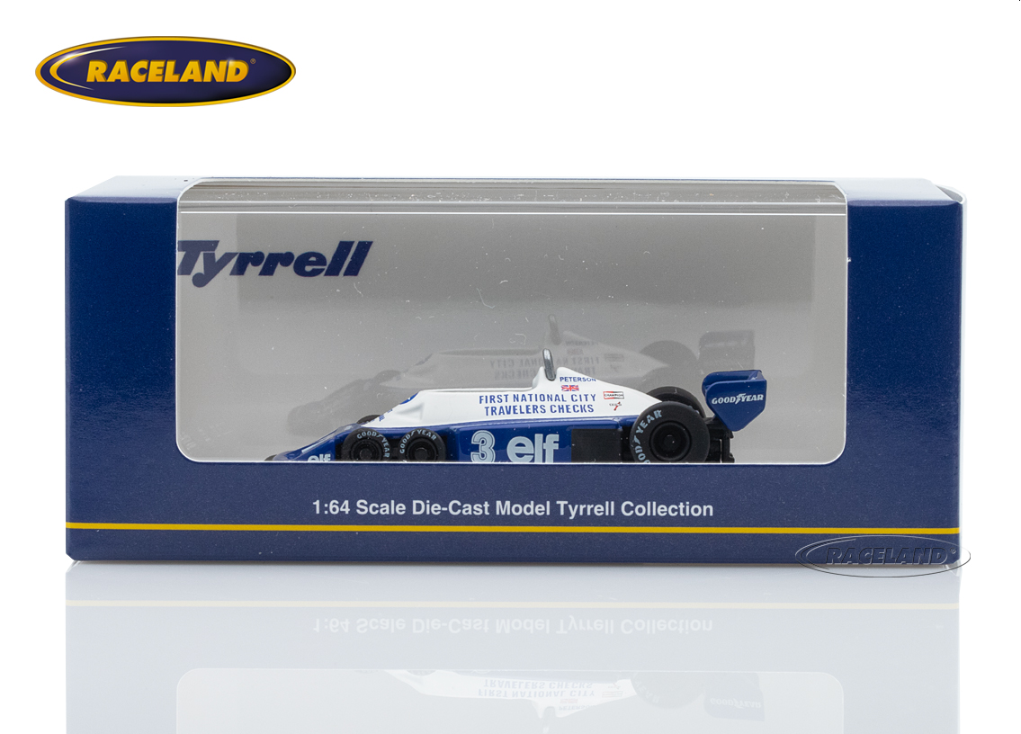 Tyrrell P34/2 Cosworth V8 F1 six wheel elf 1977