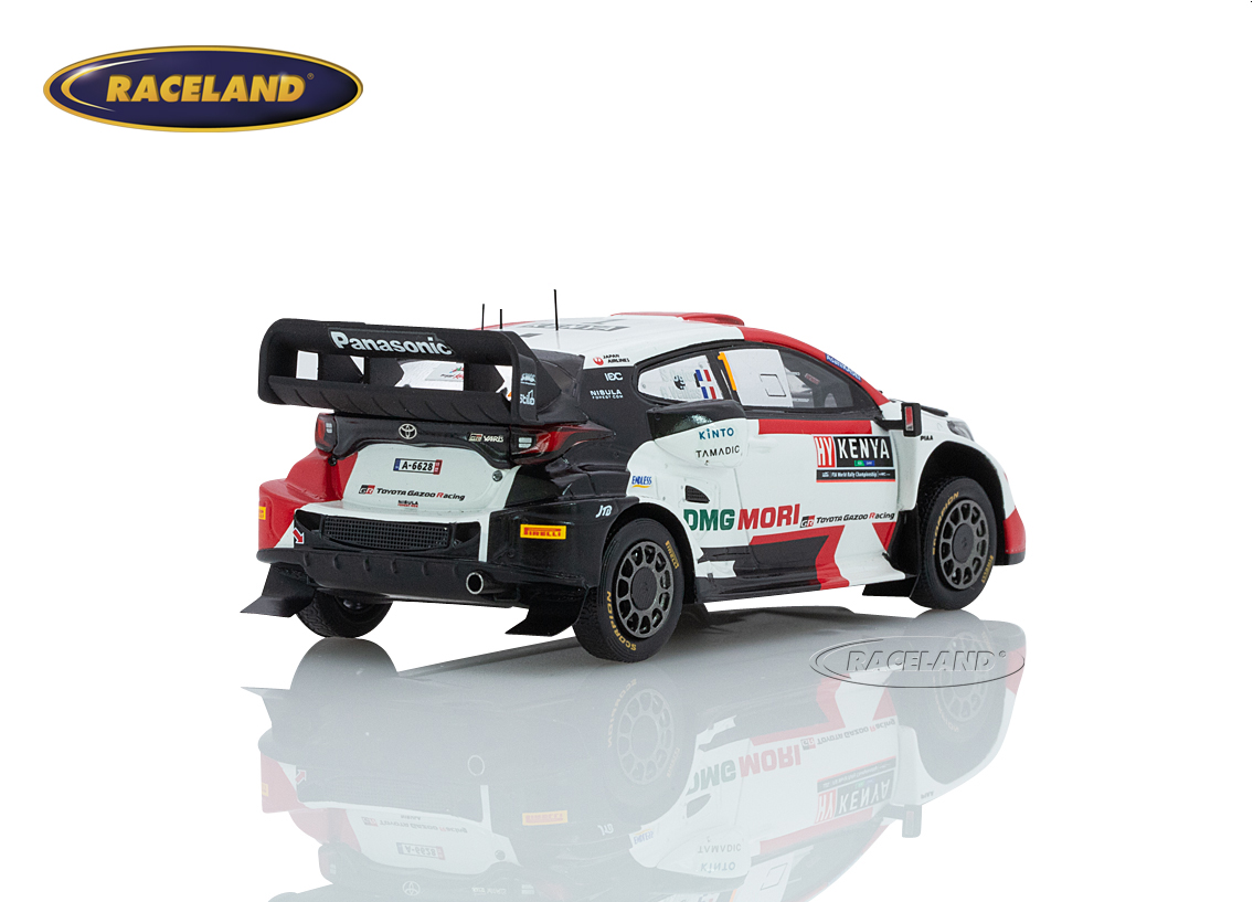 Toyota GR Yaris Rally1 Gazoo Racing WRT 4° Safari Rallye Kenya 2022