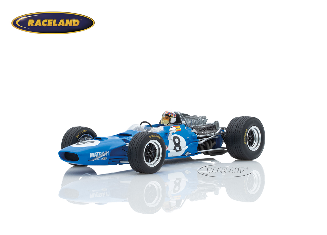 Matra MS10 Cosworth V8 F1 winner Dutch GP 1968