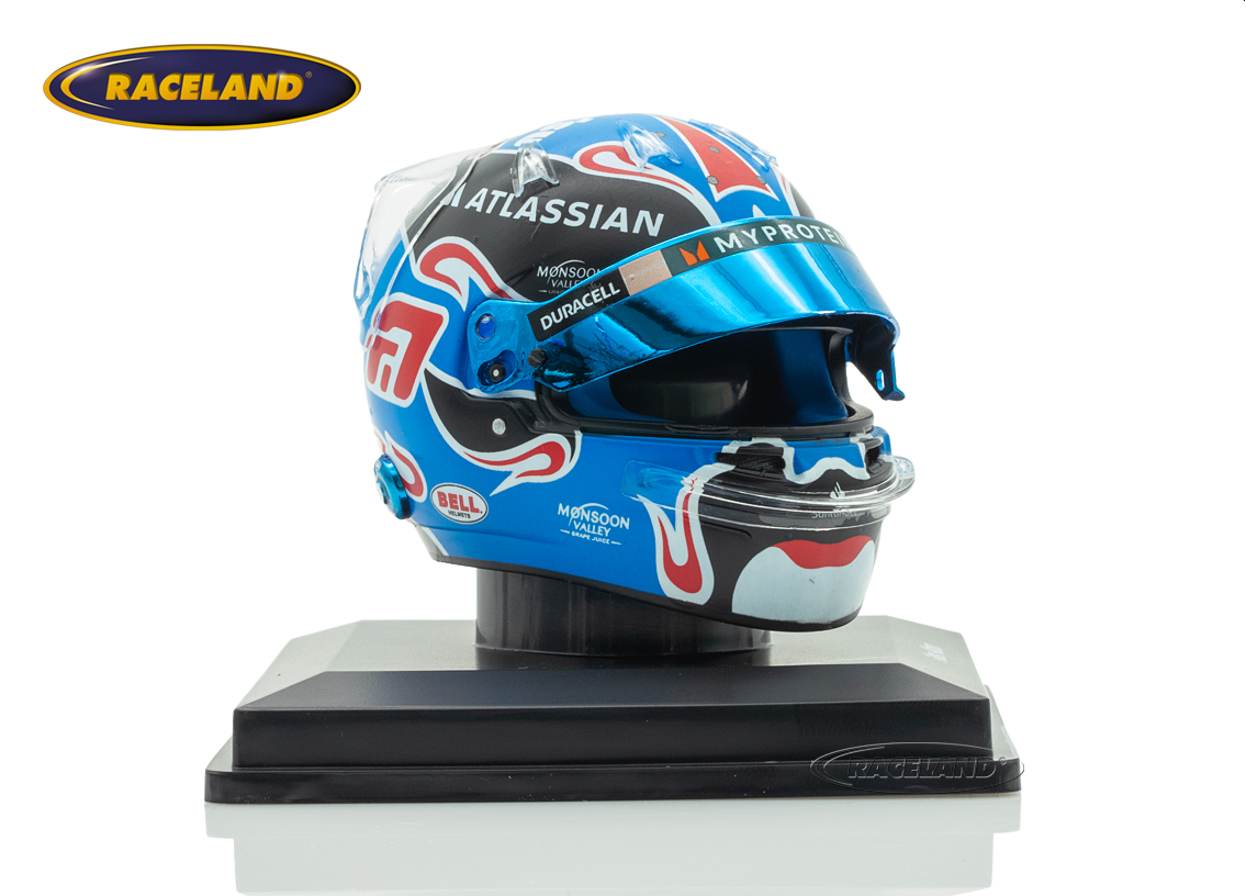 Helmet F1 Team Williams Atlassian Racing Chinese GP 2025