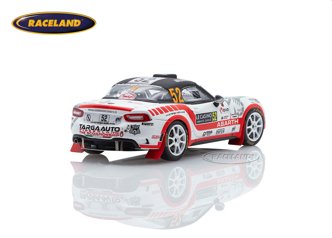 Abarth 124 Rally RGT Targaauto 47° Rallye Monte Carlo 2022
