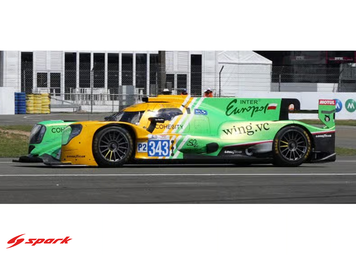 Oreca 07 Gibson Inter Europol Competition 16° Le Mans 2° LMP2 2026
