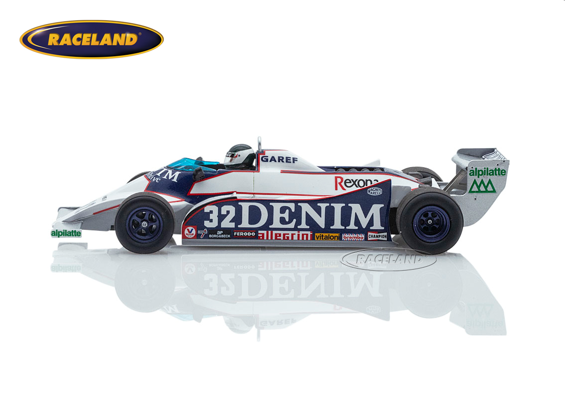 Osella FA1B Cosworth V8 F1 Denim 8° British GP Silverstone 1981