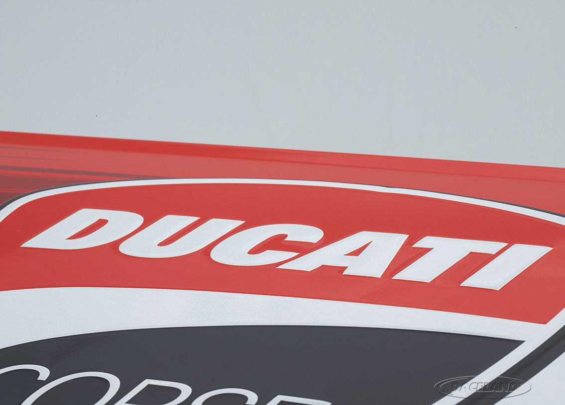 tin sign Ducati Corse Racing Flag 30 x 40cm