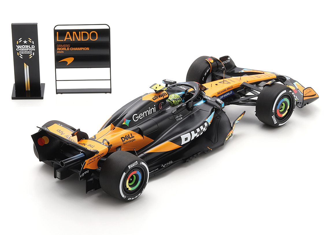 McLaren MCL39 Mercedes F1 3° Abu Dhabi GP World Champion 2025