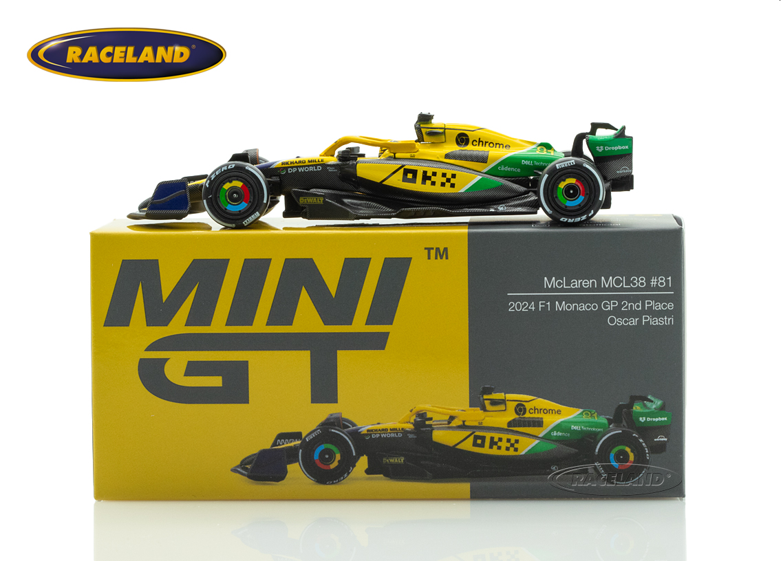 McLaren MCL38 Mercedes F1 Senna Design 2° Monaco GP 2024