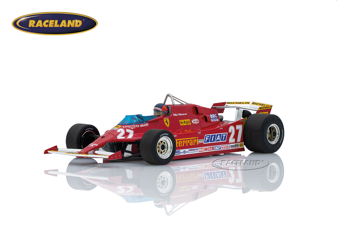 Comprex Ferrari Ferrari 126CX Comprex supercharger F1 practice GP USA West Long Beach ...