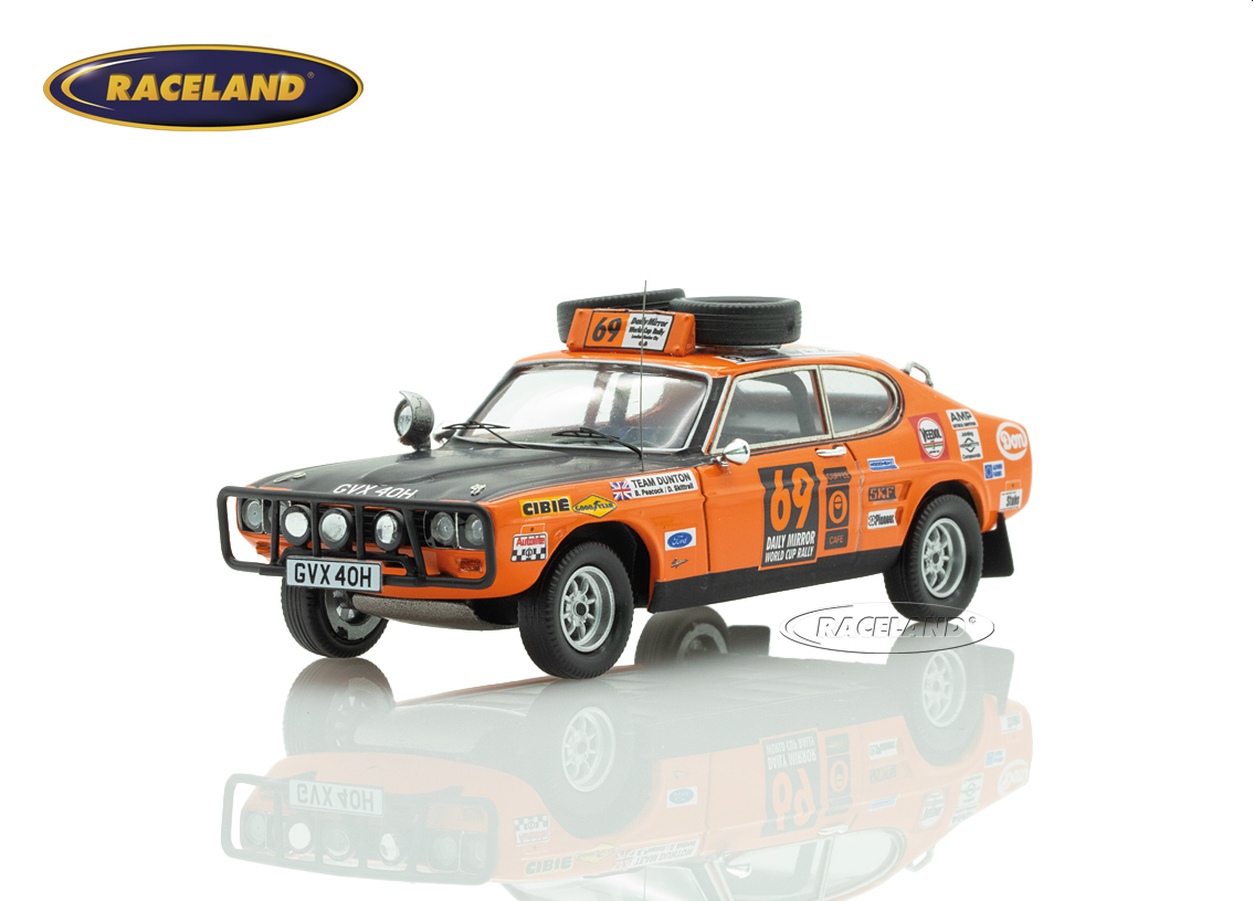 Ford Capri 2300 Team Dunton World Cup Rallye London - Mexico 1970