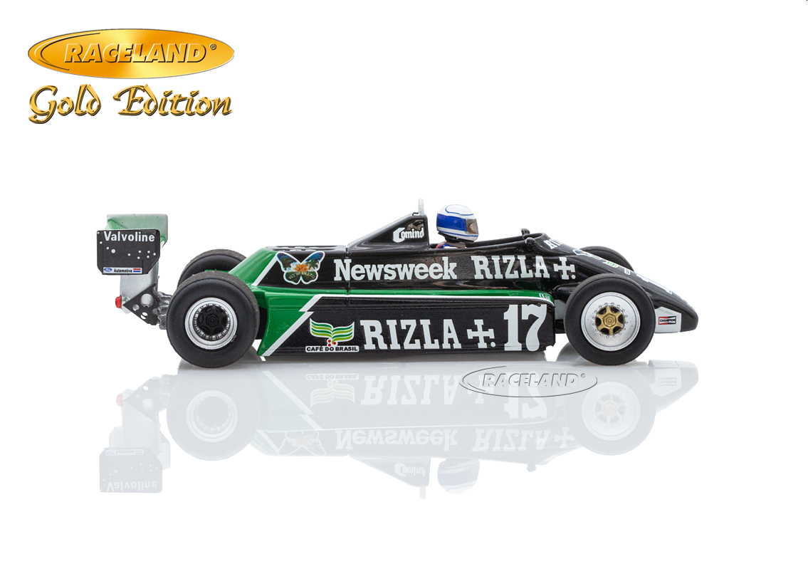 March 821 Cosworth V8 F1 Rizla Newsweek 12° South African GP Kyalami 1982