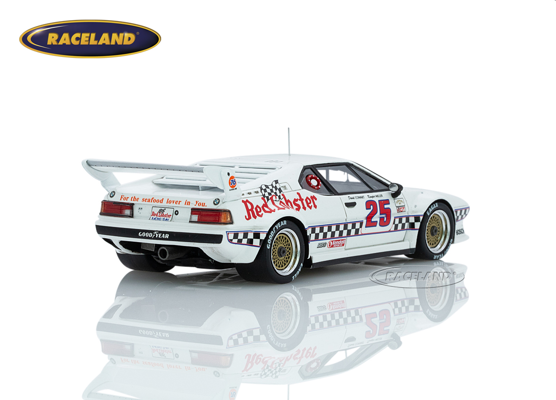 BMW M1 Red Lobster Racing 5° Lime Rock 200 Miles 1981 winner GTO