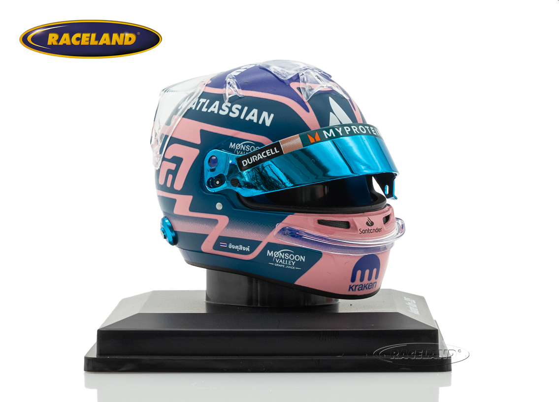 Helmet F1 Team Williams Atlassian Racing 2025