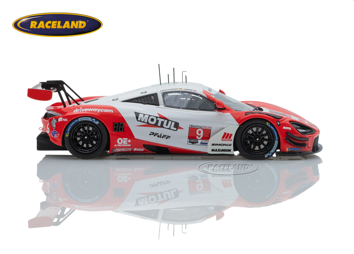 McLaren 720S GT3 Evo Pfaff Motorsport 12° IMSA Laguna Seca 2024 2° GTDPro