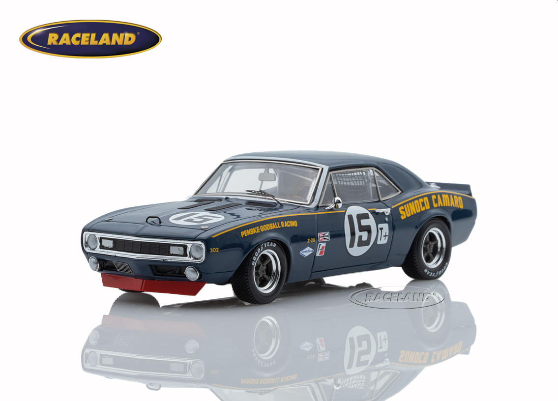 Chevrolet Camaro I Z28 Roger Penske Sunoco 3° 12H Sebring 1968 winner TA5.0