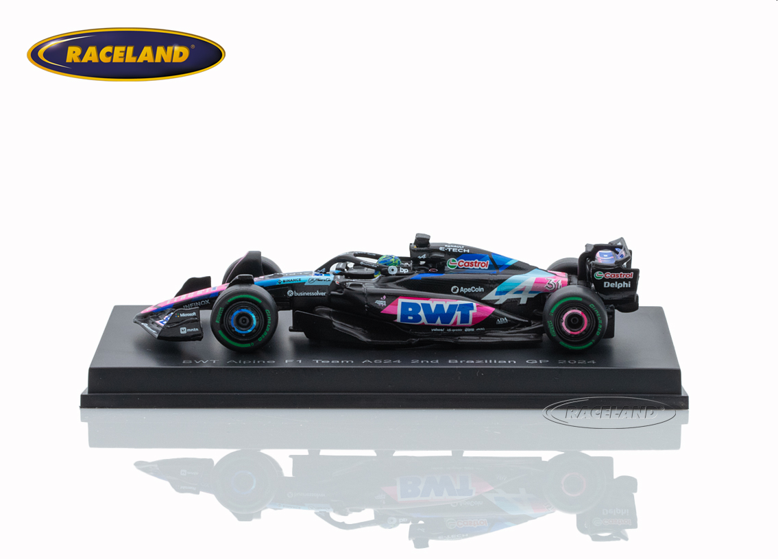Alpine A524 Renault F1 BWT 2° Brazilian GP 2024