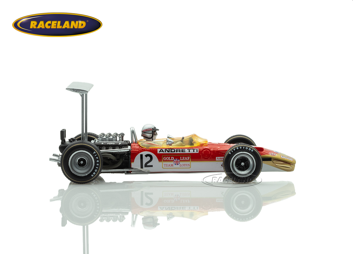 Lotus 49B Cosworth V8 F1 Gold Leaf US GP Watkins Glen 1968