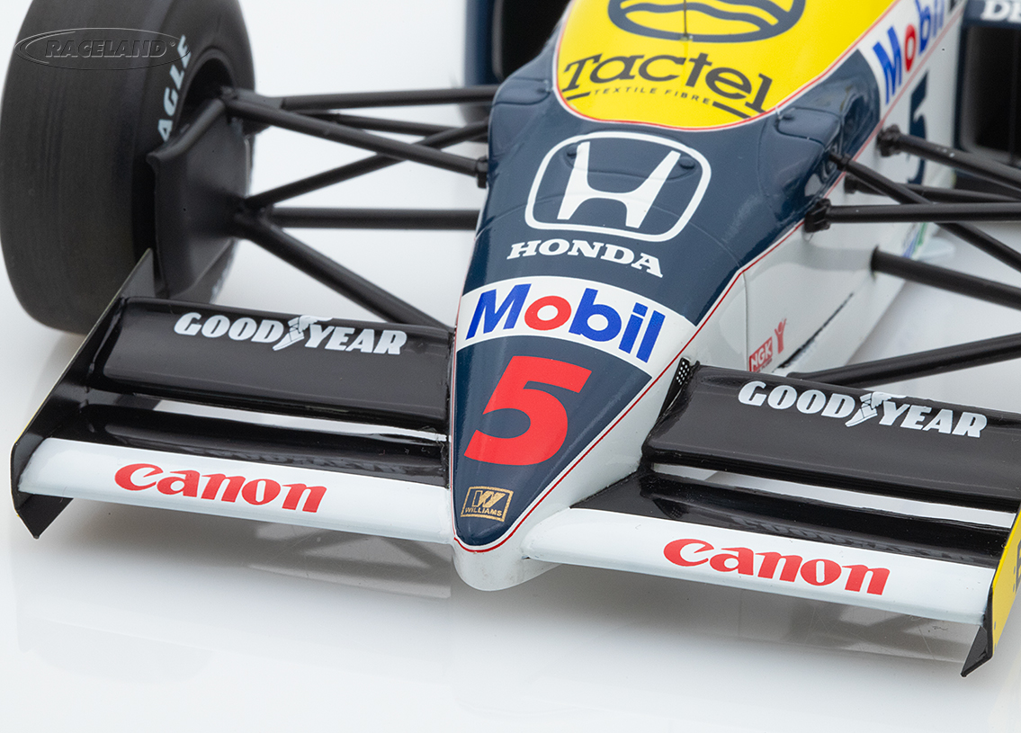 Williams FW11 Honda V6 F1 Canon winner British GP 1986