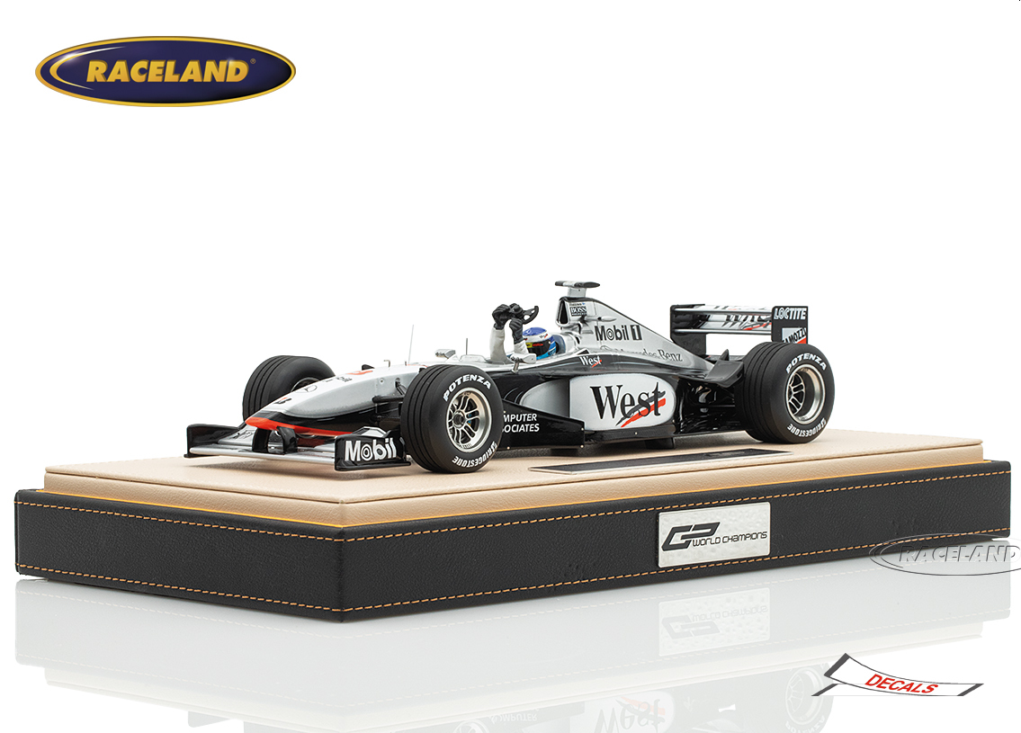 McLaren MP4/13 Mercedes F1 West winner Monaco GP World Champion 1998